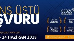 Gebze Teknik Üniversitesi 2018-2019 Güz Yarıyılı Lisansüstü Başvuru İlanı