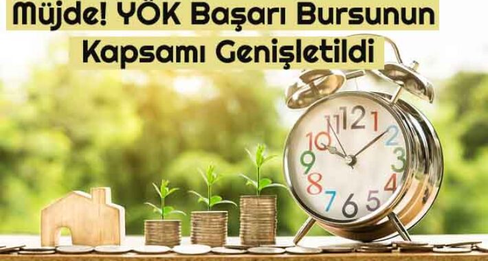 Müjde! YÖK Başarı Bursunun Kapsamı Genişletildi