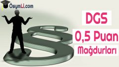 DGS 0,5 Ham Puanı Mağdurları İsyanda!
