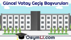 Karamanoğlu Mehmetbey Üniversitesi 2018-2019 Yılı Bahar Yarıyılı (Not Ortalamasına Göre) Yatay Geçiş Duyurusu