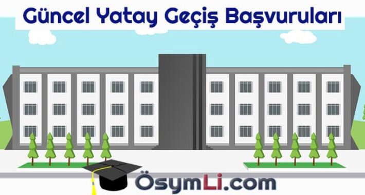 Namık Kemal Üniversitesi 2018-2019 Yılı Bahar Yarıyılı Yatay Geçiş Duyurusu