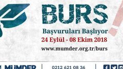 MÜMDER Burs Başvuruları başladı