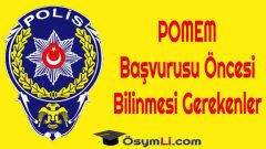 POMEM Başvurusu Öncesi Bilinmesi Gerekenler