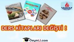 Açık Öğretim Lisesi(AÖL) Ders Kitapları Değişti