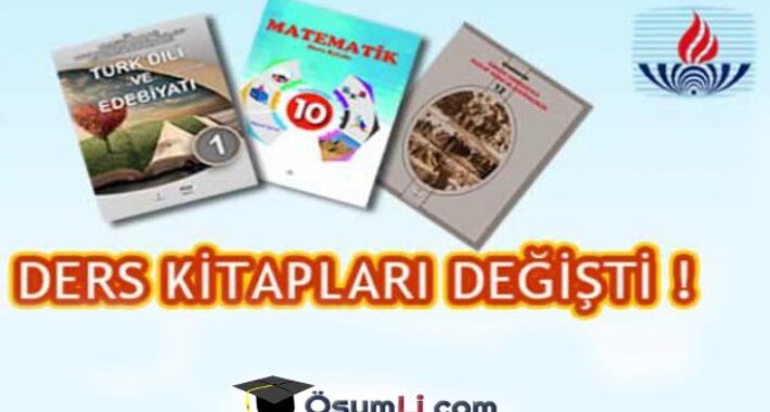 Açık Öğretim Lisesi(AÖL) Ders Kitapları Değişti