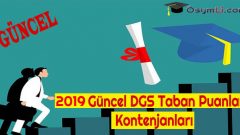DGS Bilgisayar Teknolojisi ve Bilişim Sistemleri Bölümü 2019 Kontenjanları – Taban Puanları