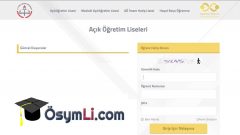 AÖL sınav giriş belgesi açıklandı mı? Sınav giriş yerleri belli oldu mu?