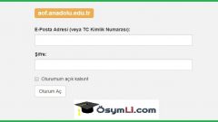 AÖF sınav giriş belgesi yayımlandı! AÖF sınav giriş belgesi nasıl alınır?