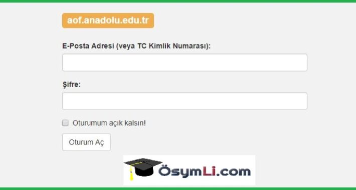 AÖF sınav giriş belgesi yayımlandı! AÖF sınav giriş belgesi nasıl alınır?