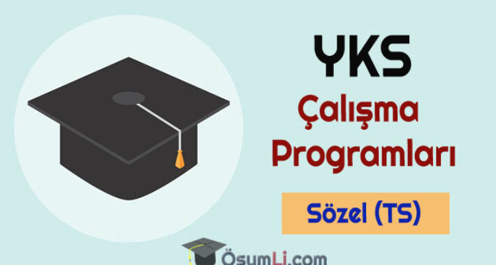 2026 YKS-TYT Sözel (TS) Çalışma Programı İndir