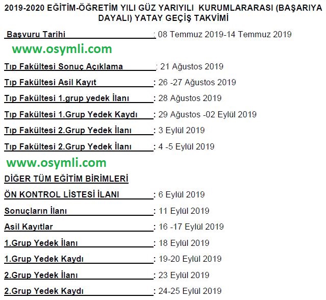 2019-2020-sakarya-üniversitesi-yatay-gecis-tarihleri