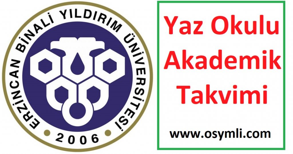 Erzincan-Binali-Yıldırım-Üniversitesi-yaz-okulu-akademik-takvimi