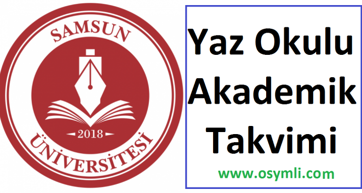 2022 Samsun Üniversitesi Yaz Okulu Duyurusu