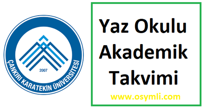 2026 Çankırı Karatekin Üniversitesi Yaz Okulu Duyurusu