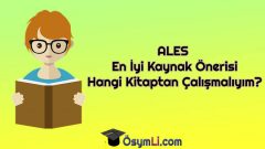 2025 ALES İçin En İyi Kaynak Önerisi | ALES’e Hangi Kitaptan Çalışmalıyım?