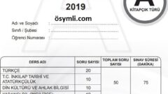 2020 LGS Kasım Ayı Örnek Sorular ve Cevapları PDF İNDİR (MEB)