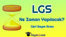 2026 LGS Sınavı Ne Zaman Olacak?