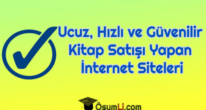 Ucuz, Hızlı ve Güvenilir Kitap Satışı Yapan İnternet Siteleri