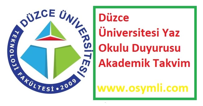 duzce-universitesi-yaz-okulu-tarihleri