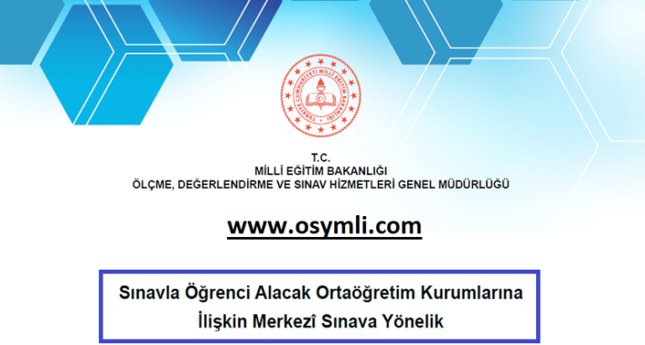 2022 LGS Ocak Ayı Örnek Sorular ve Cevapları PDF İNDİR (MEB)