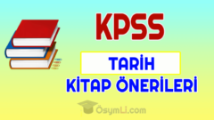 2026 KPSS Tarih Kitap Önerileri