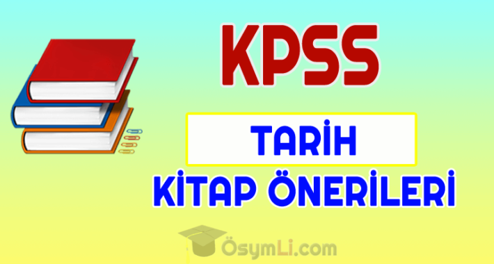 2026 KPSS Tarih Kitap Önerileri