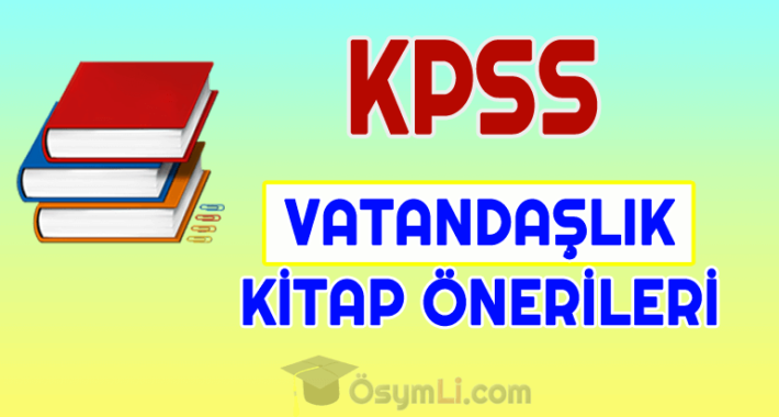 2026 KPSS Vatandaşlık Kitap Önerileri
