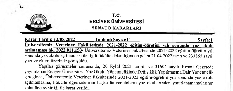 erciyes-veteriner-yaz-okulu-derslerii-2022