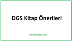 2027 DGS Kitap Önerileri