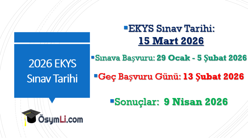 2026-ekys-sinav-tarihi