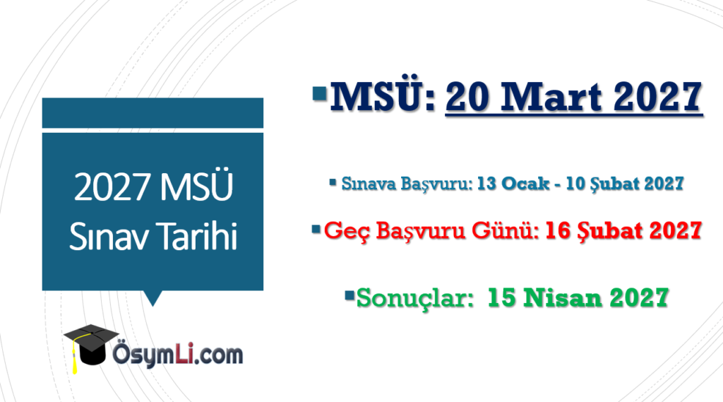 2027-msü-sinav-tarihi