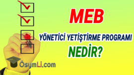 MEB Yönetici Yetiştirme Programı Nedir? Kimler Başvurabilir?